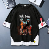 Sally Face T Shirts Supremeforce Adventure Puzzle Solving Sally Face
