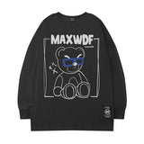 Men Long Sleeve Shirt Autumn and Winter round Neck Long Sleeve T-shirt Men and Women Ins Loose