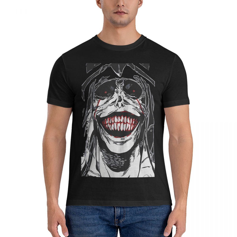 Novelty SOLO LEVELLING STATUE OF GOD T-Shirt Men Round Neck