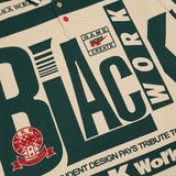 Men Fleece Lined Hoodie over Printed Letters Lapel Sweater Men's Autumn and Winter Loose Polo Collar Long Sleeve