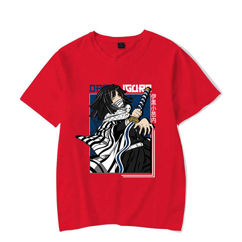 Anime Iguro Obanai Print T-shirt Women