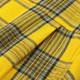 Men Long Sleeved T Shirt Plaid Long Sleeve Shirt Men's Ins Spring and Autumn Double-Sided Wear Shirt Coat