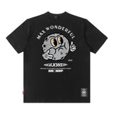 Men T Shirt West Coast Printed Short-Sleeved T-shirt Men and Women Loose Casual Couple