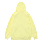 Men Hoodie Two-Way Zipper Woven Five-Pointed Star Cardigan Sweater