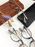 CHH Chrome Hearts Glasses Titanium Frame Glasses Frame Retro Literary Myopia Glasses Frame