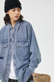 Unisex Jacket Autumn New Washed Denim Shirt Women's Clothing