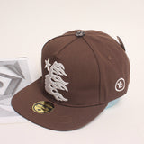 HellStar Hat Flat brim Embroidery Casual Versatile Trend