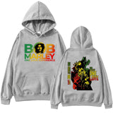 Bob Marley 2024 Hoodie Harajuku Hip Hop Pullover Tops Popula