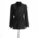 Frankie Shop Hourglass Blazer Autumn Suit Jacket