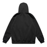 Men Fleece Lined Hoodie Embroidered Hoodie Long Sleeve Sports Hoodie Winter