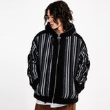 Men Cotton Padded Jacket Coat Double-Sided Wear Berber Fleece Cotton Coat Men's Winter Loose Cotton Coat Coat