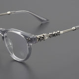 CHH Chrome Hearts Glasses Pure Titanium Ultra Light Myopia Anti-Blue Light Glasses Frame
