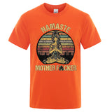 2024Vintage Namaste Mother Explicit Funny T-shirt T Shirt