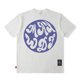 Men T Shirt Hiphop Short-Sleeved T-shirt Men's High Street Retro Street