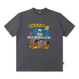 Men T Shirt Short-Sleeved T-shirt Boys Casual Loose