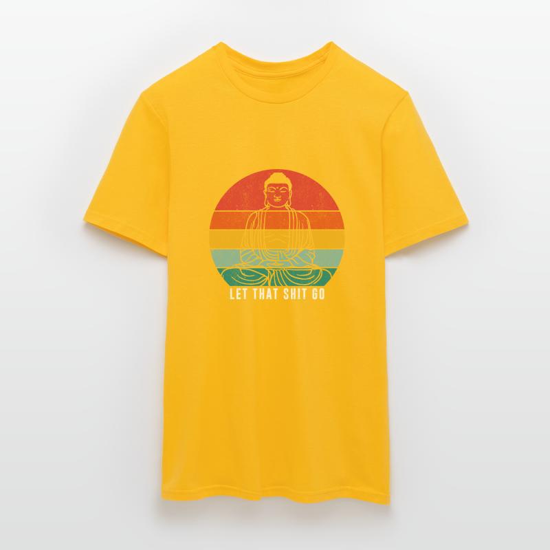 Shirt Regenbogen-gestreifte Buddha-Perlen Aura-Segen