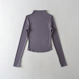 Women T-Shirt Bottoming Shirt Women Autumn and Winter Long Sleeve T-shirt