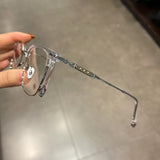 CHH Chrome Hearts Glasses Ultra Light Pure Titanium Myopia Glasses Frame