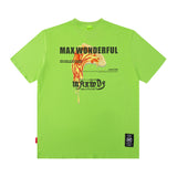 Men T Shirt Couple Short Sleeve Hip Hop Spring and Summer Loose