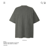 American vintage street T-shirt vintage men's and women's summer loose