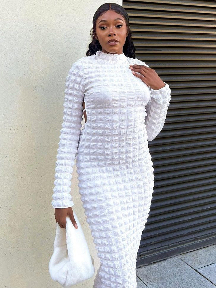 Women Dresses Fall Fashion Casual Package Hip Dress