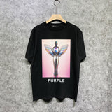 Purple Brand T Shirt Short Sleeve T-shirt Blouse