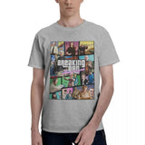 Collage Breaking Bad GTA De Camisa De Cuello Redondo