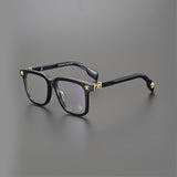 CHH Chrome Hearts Glasses Large Square Large Face Myopia Anti-Blue Light Glasses Frame