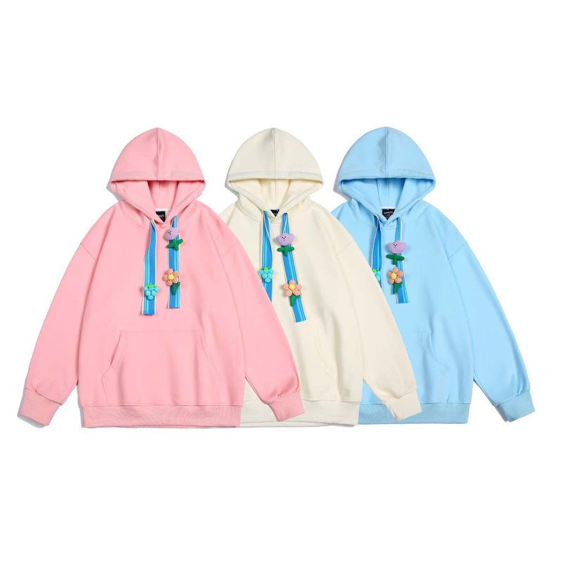 Unisex Jacket Autumn Colorful Decorative Hooded Sweaters Women's Clothing
