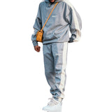 Men Co-Ords Men's Long-Sleeved Sweater Sports Hooded Pullover