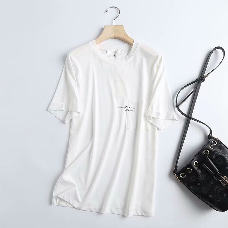 Women T-shirt Women's Spring Clothing Short-Sleeved T-shirt Women's Top