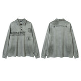 Unisex Vintage Hoodie Long Sleeve T-Shirt High Street