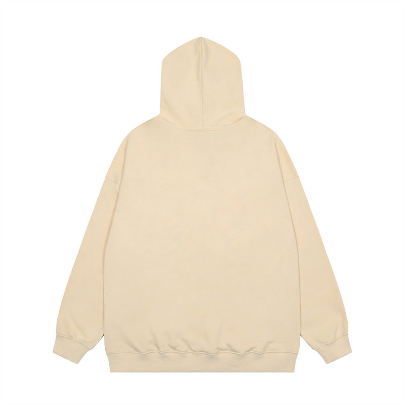 Men Hoodie Hound Printed Hoodie Hip Hop Loose Animal Dog Leisure Pullover Hoodie
