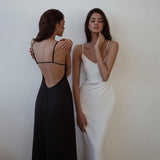 Women Desses Back Strap Dress Formal Dress