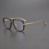 CHH Chrome Hearts Glasses Vintage Double Beam Large Frame Glasses Frame