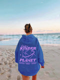 Korean version ins sweater women's loose hooded top shirt jacket