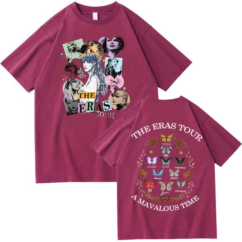 Hot Album Midnight Retro The Eras Tour T-Shirts Short Tee