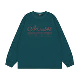 Men Long Sleeve Shirt Casual Long Sleeve Couple T-shirt Men and Women Hiphop Loose All-Match