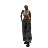 Women Cargo Pants Women's Loose Straight Summer