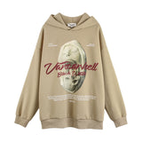 Men Hoodie Washed Old Hooded Sweater Men Autumn and Winter Loose