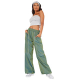 Women Cargo Pants Loose Casual Pants Low Waist