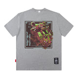 Men T Shirt Printed Short-Sleeved T-shirt Boys Casual Loose Summer