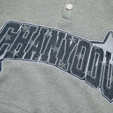 Men Fleece Lined Hoodie Cowboy Patchwork Hoodie Male Letter Five-Pointed Star Hat Loose