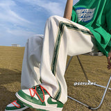 Men Sweatpants Men's Spring and Autumn Ins Straight Loose Sports