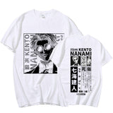 Anime Jujutsu Kaisen Nanami Kento Print T Shirt Men Women