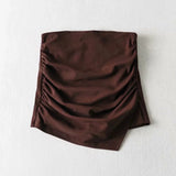 Women Skirt Summer Tight Culottes Women's Stitching Hip Skirt