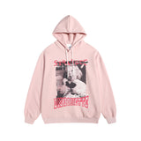Men Long Sleeve Shirt Portrait Printing Couple Hooded Sweater Men and Women