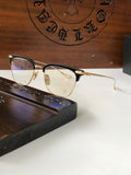 CHH Chrome Hearts Glasses Ultra Light Glasses Frame Retro Square Simple Glasses Frame