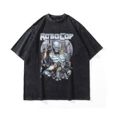 Men T Shirt Short Sleeve T-shirt Summer Loose Men and Women Hip Hop American Street