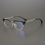 CHH Chrome Hearts Glasses Japanese handmade light luxury versatile ultra-light pure titanium glasses frame